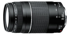 Canon - Lente Ef 75-300mm F/4-5,6 Iii - Apertura Mínima: 32-