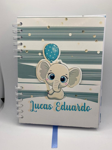 Agenda Libro Pediátrico Elefante. Regalo Nacimiento