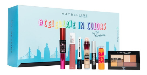 Set Celebrate In Colors Maybelline New York Tati Fernández