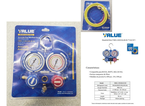 Kit Value N°2 Herramientas Refrigeración Máxima Calidad
