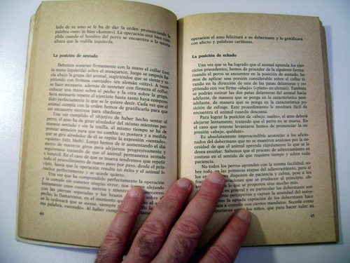 El Perro Doberman Cria Adiestramiento Libro Bucholz Boedo (Usado)