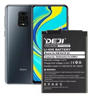 Bateria Xiaomi Redmi Note 9s Poco M2 Pro Bn55 5020mah Deji