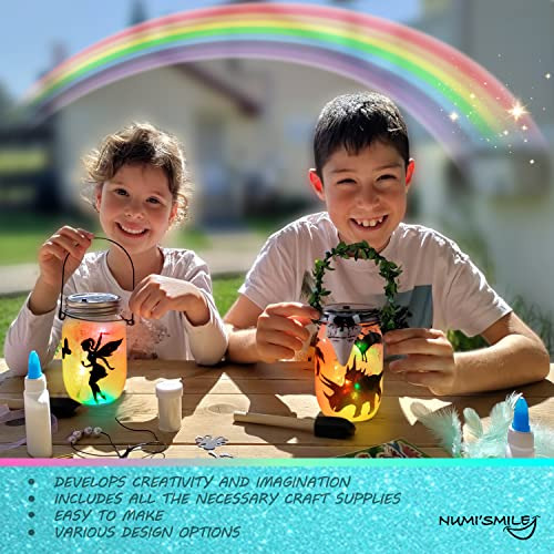 Kit De Artesanía De Linterna De Unicornio Y Hada Noctu...