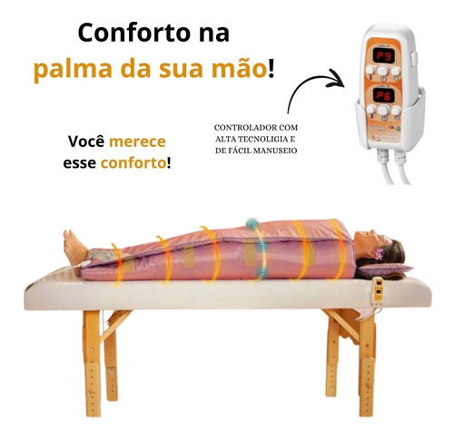 Vibro Manta Térmica Digital Corpo Int Bivolt  Termoterapia