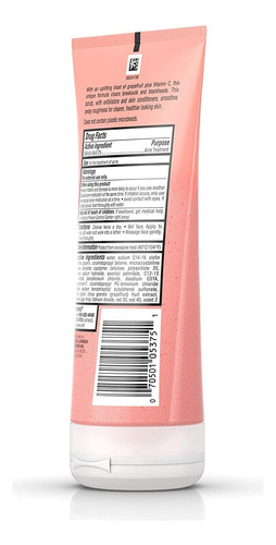 Exfoliante Facial Neutrogena, Jabón Para El Acné Sin Aceite,