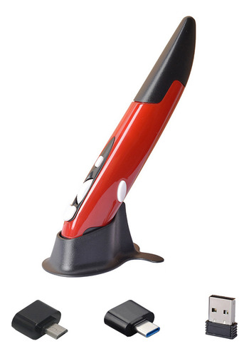 Mouse Gamer Pen Ergonómic Sem Fio Confortavel