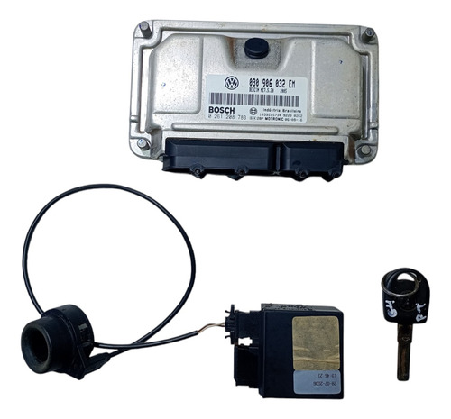 Kit Code Módulo Injeção Vw Gol G4 1.0 Power 2004a2008