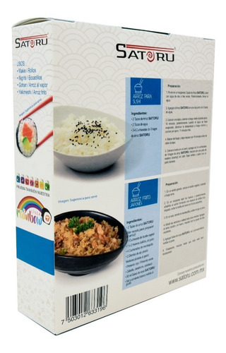 Arroz Japonés Grano Medio Para Preparar Sushi 700g