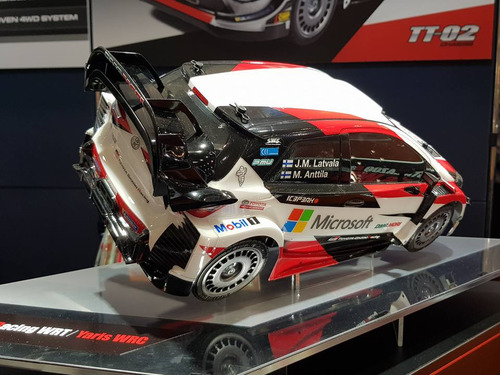 Tamiya R/c 1/10 Kit Armar Toyota Gazoo Yaris Rally Wrc Tt02