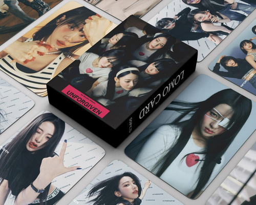 55 Photocards Le Sserafin - Unforgiven
