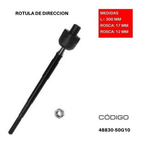 Rotula De Direccion Chevrolet Swift 1992-1997