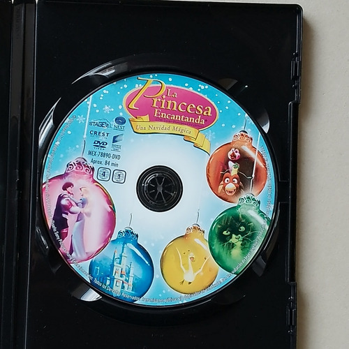 Dvd La Princesa Encantada Una Navidad Magica (Usado)