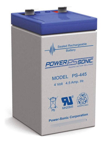 Bateria Sellada 4v 4.5a Powersonic Ps-445f2