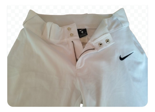Pantalón Nike Corto Béisbol Softball Blanco Medium (Usado)