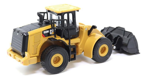 Diecast Master 1:64 Maquina Cat Pala Delantera 950m Wheel Color Amarillo