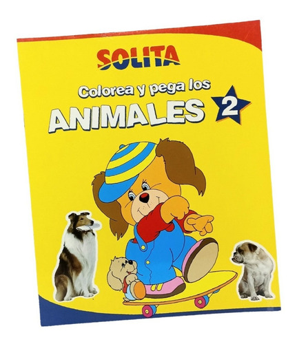 Libro Para Colorear Animales Nro 2 Solita Didactico Niños