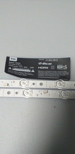 Kit De Leds Para Pantalla Tcl Modelo 55a547 (Usado)