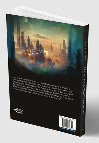 Erion: Os Caminhos Da Magia: Os Caminhos Da Magia, De Luiz A. Jacinto., Vol. 1. Editorial Novo Século, Capa Mole, Edição 1 Em Português, 2024
