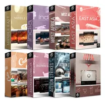 Comprar Kit 08 Packs Native Instruments Percussões Kontakt 