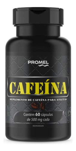 Cafeína 60 Capsulas De 500mg Promel Sabor Without flavor