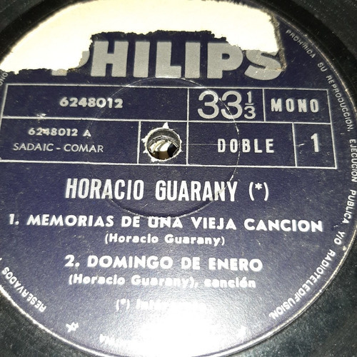 Simple Horacio Guarany Philips C22