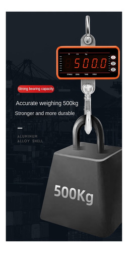Báscula Colgante Digital De 1500 Kg Con Báscula De Grúa De