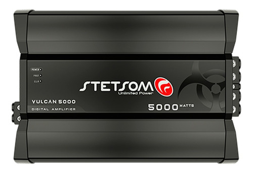 Amplificador Stetsom Vulcan-5000 Mono 5000w Rms Crossover