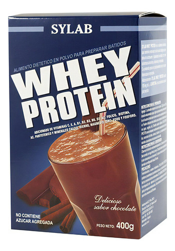 Whey Protein Chocolate 400g Sylab