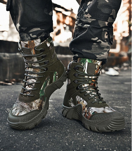 Botas Tacticas Hombre Training Comodos Correr Militar Casual
