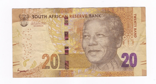 Ltb143. 20 Rand De Sudafrica De 2012. Mandela. Pick134.