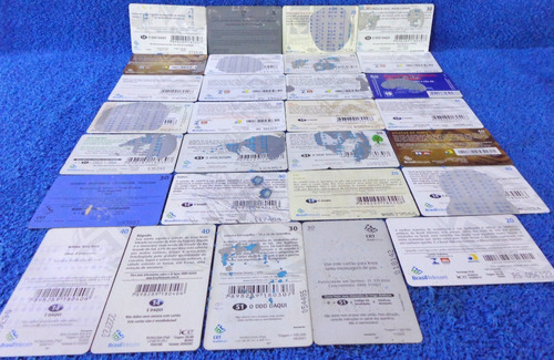 Imagem 2 de 5 de Cartão Telefônico Original 29 Unidades Pronta Entrega