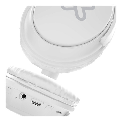 Imagen 4 de 4 de Audífonos Klip Xtreme Oasis Knh-050 On Ear Bluetooth Blanco