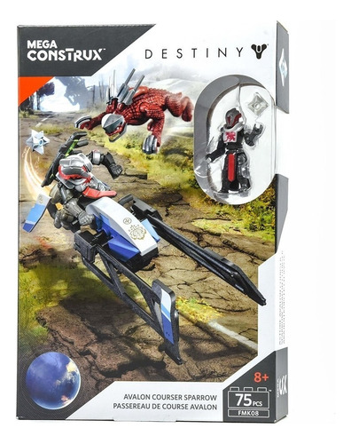 Destiny Avalon Courser Sparrow Mega Construx 75 Pzs 