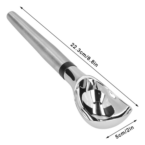 Cuchara De Helado De Acero Inoxidable De 30 Ml