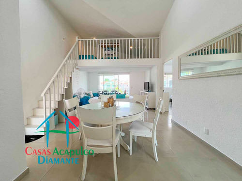 Cad Diamante Lakes Zafiro 316. Terraza Con Vista A Los Jardines Y Albercas