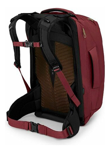 Mochila Osprey Fairview 40l Mujer Senderismo Montañismo Color Zircon Red Diseño De La Tela Liso