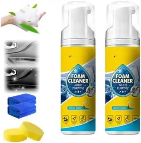 EXLEAR WASHING FOAM 120g 2個セット Powerful & Multipurpose Car Interior Foam Cleaner 2pc | MercadoLivre