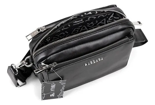 Cartera Bandolera Simil Cuero Barbara Bags Dama Bolso Mujer