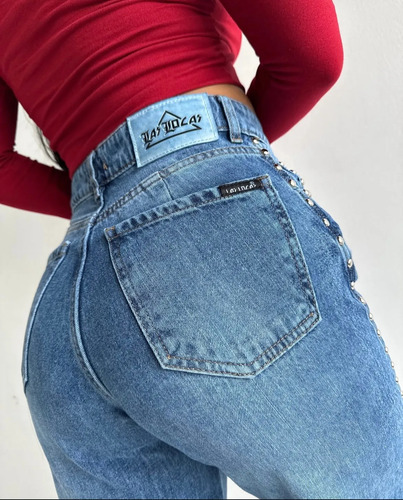 Las Locas Jeans Mom Stell Original 100%