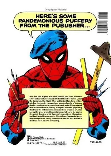 How To Draw Comics The Marvel Way, de Stan Lee, John Buscema. Editorial Touchstone, tapa blanda en inglés, 1984
