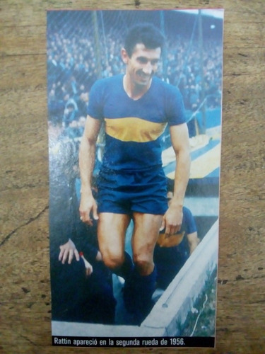 Recorte Boca Juniors De Rattin Segunda Rueda De 1956