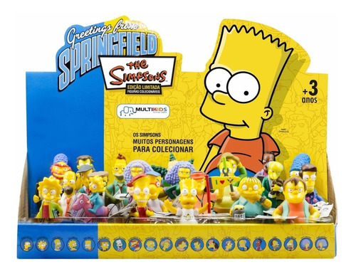 Coleção Simpsons Séries 2 Com 24 Unidades - Multikids Br361