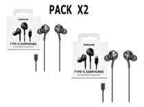 Comprar 2 Audifonos Alambricos Samsung Akg Tipo C Manos Libres X2