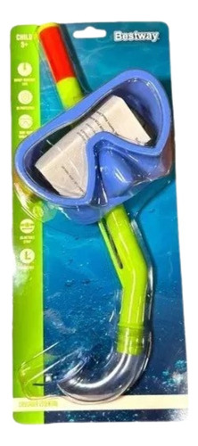 Snorkel Antiparras Infantil De Natacion Para Pileta Bestway 