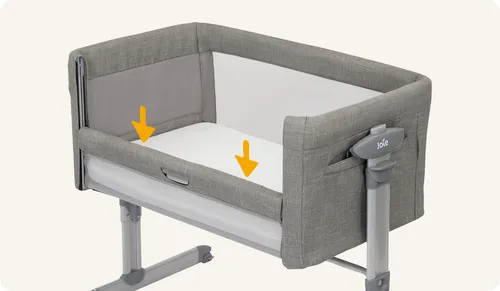 Practicuna Cuna Colecho Para Bebes Joie Roomie Alturas