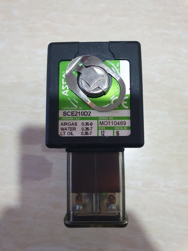 Electrovalvula Asco 1/2 24vdc Agua, Aire, Aceites Libianos
