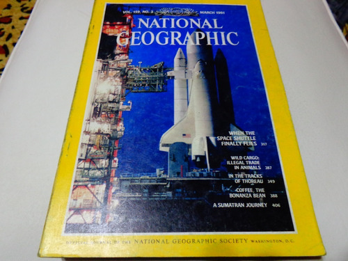 Revista National Geographic Marzo 1981 Ingles