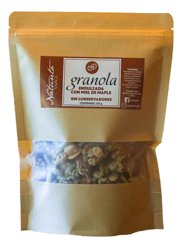 Granola Orgánica Natureto - Mix Premium Sin Glúten 250g