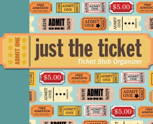 Just The Ticket Ticket Stub Organizer