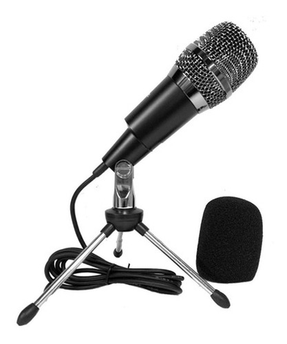 Microfono Gm18 Usb Podcast Youtuber + Soporte Y Anti Pop